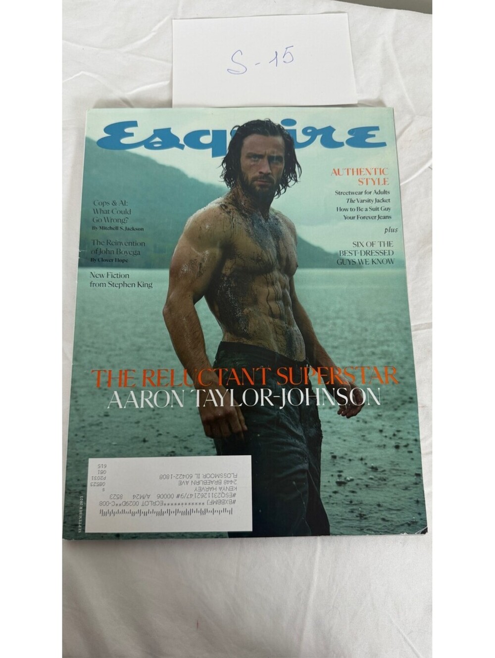 Esquire Magazine September 2023 Aaron Taylor-Johnson Cover S-15